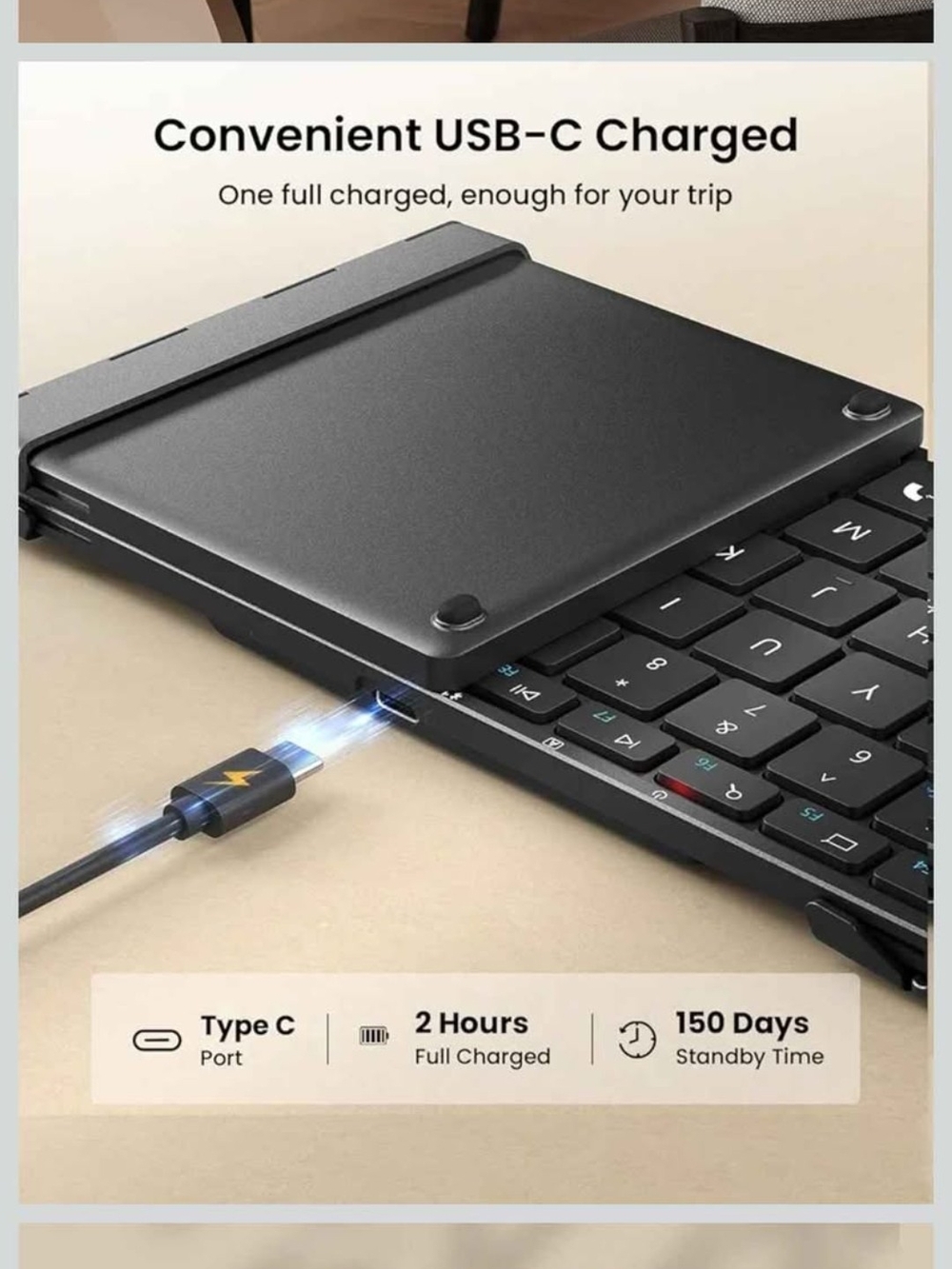Foldable Wireless Keyboard - Picture 6 of 11